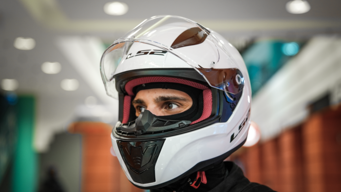 Шлем интеграл LS2 FF353 Rapid Single Mono, белый