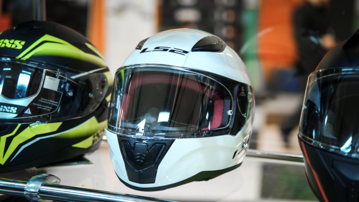 Шлем интеграл LS2 FF353 Rapid Single Mono, белый