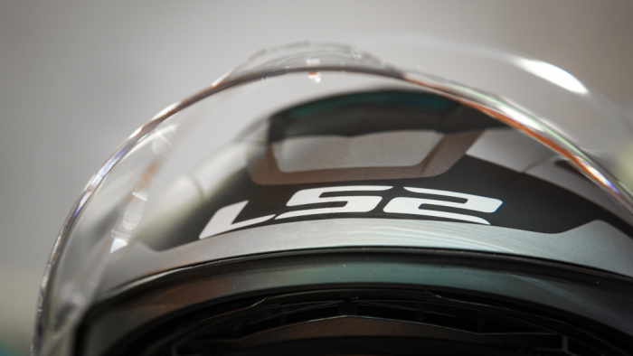 Мотошлем интеграл LS2 FF800 Storm Faster matt titanium