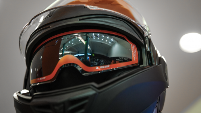 Шлем модуляр LS2 FF900 Valiant II Noir, черный матовый