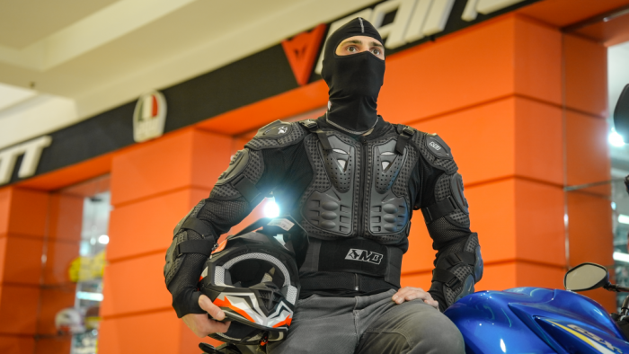 Кроссовый шлем IXS 362 2.2 черно-красный матовый