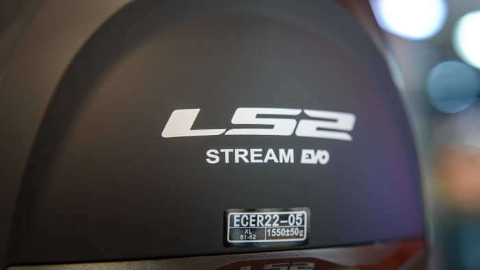 Мотошлем LS2 FF320 Stream Evo Solid Черный матовый