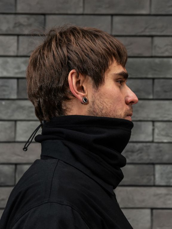 Бафф MotoLike флисовый Winter, черный