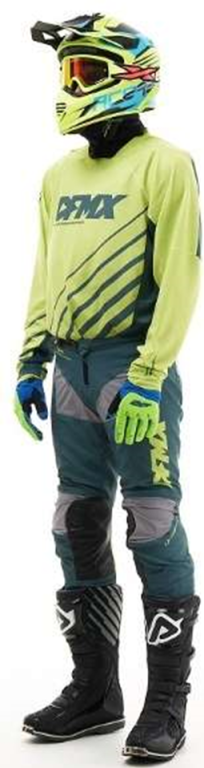 Dragonfly Джерси DFMX CROSS Lime 2024