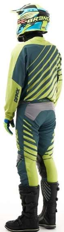 Dragonfly Джерси DFMX CROSS Lime 2024
