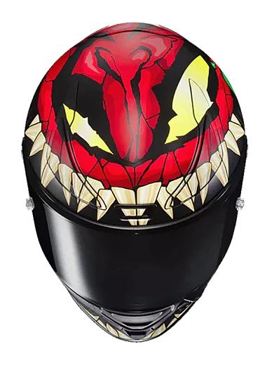 Мотошлем интеграл HJC RPHA1 TOXIN MARVEL MC1SF