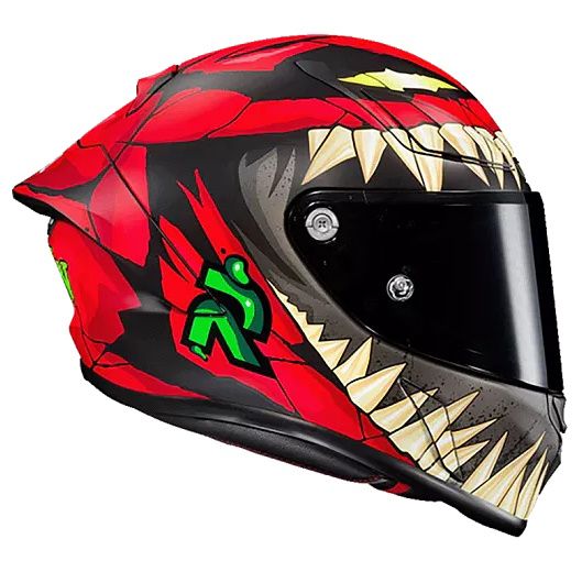 Мотошлем интеграл HJC RPHA1 TOXIN MARVEL MC1SF