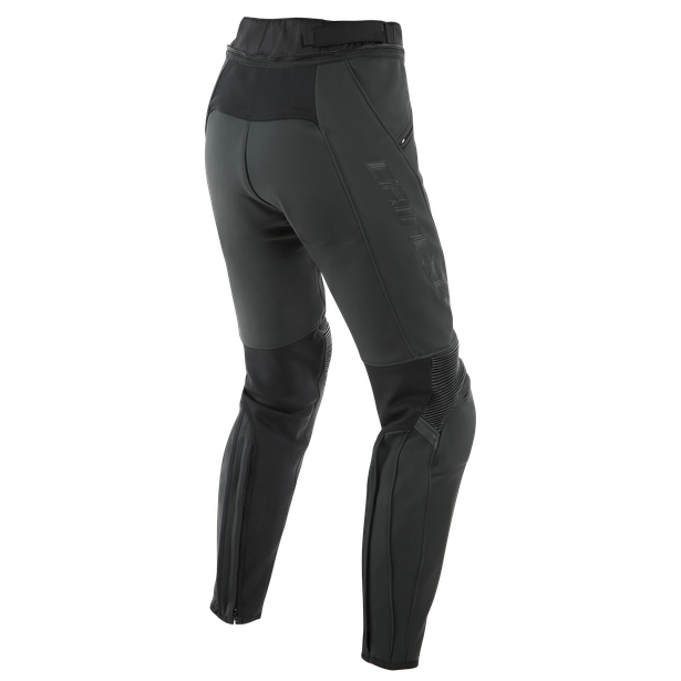 Мотоштаны женские кожа Dainese Pony 3 Lady Black-matt
