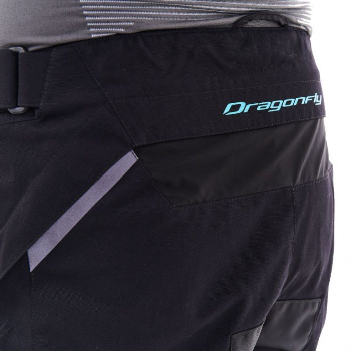 Штаны Эндуро Dragonfly FREERIDE DF Black - Blue 2023