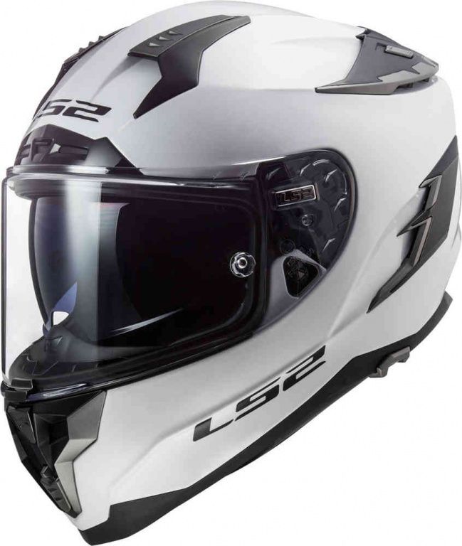 Шлем интеграл LS2 FF327 Challenger Solid, Gloss White