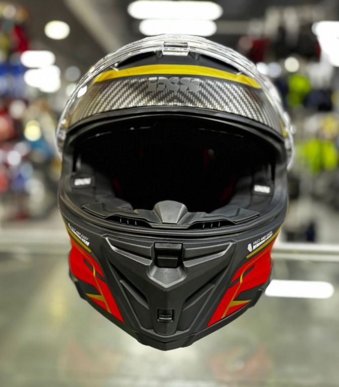 Шлем интеграл IXS iXS912 2.0 Черный матовый/красный