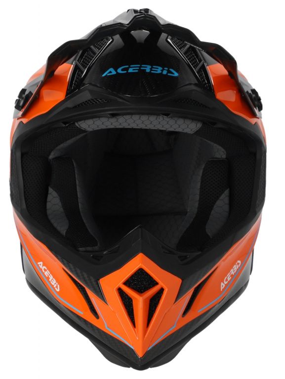 Шлем Acerbis STEEL CARBON 22-06 Orange/Black