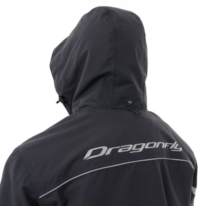Дождевая куртка Dragonfly Evo Black (мембрана) 2025