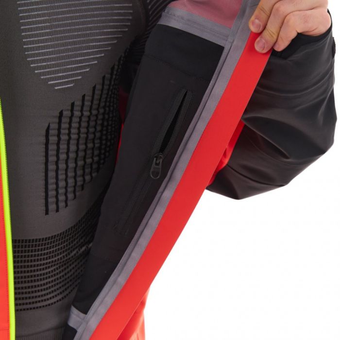 Снегоходный комбинезон Dragonfly SuperLight 3L MAN 2024 Red-Yellow