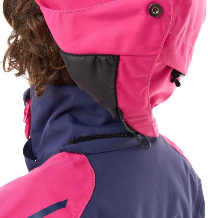 Снегоходный Утепленный комбинезон Dragonfly Extreme Woman Dark Blue - Pink Cat