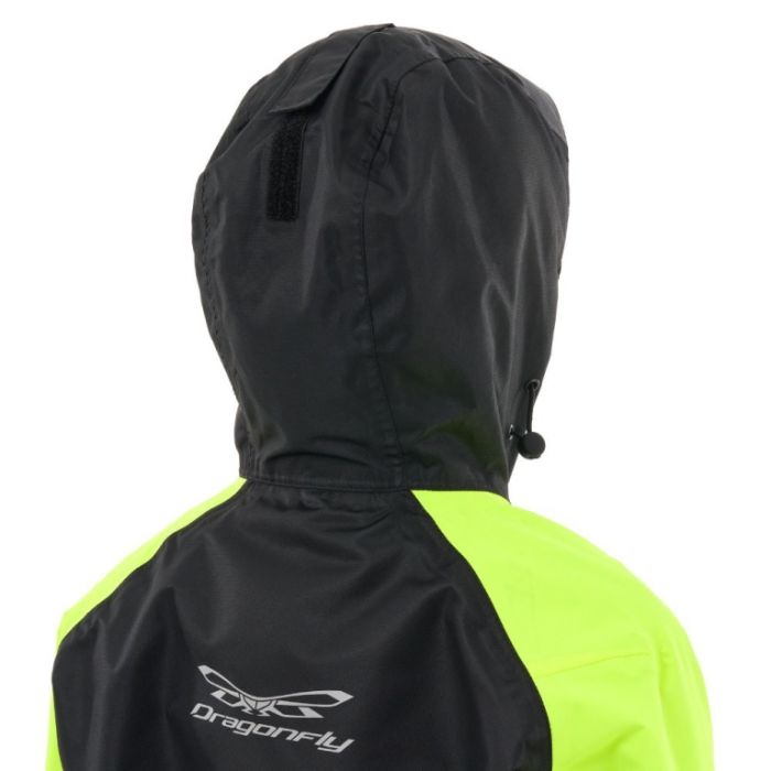 Дождевой детский комплект Dragonfly ACTIVE Teenager Black - Lime (мембрана)