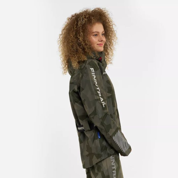 Куртка Водостойкая Finntrail Rachel 6455 CamoShadowGreen