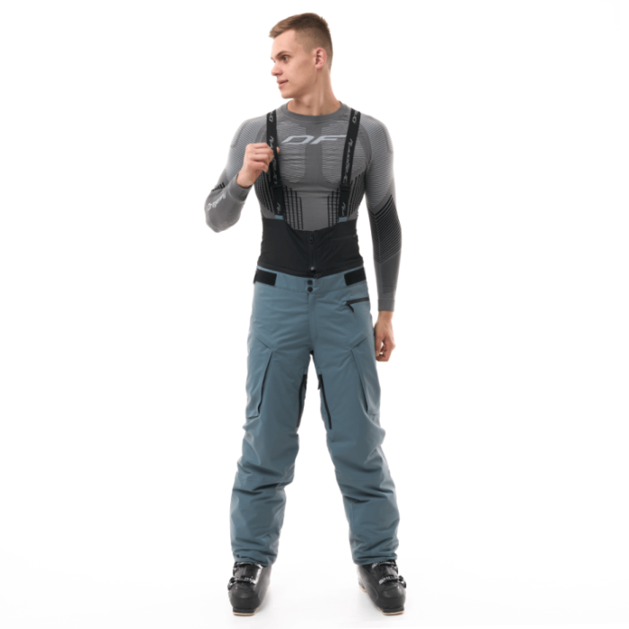 Штаны горнолыжные утепленные Dragonfly GRAVITY Man Grey