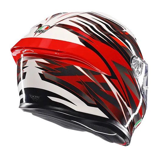Мотошлем AGV K-6 S E2206 MPLK Reeval White/Red/Grey