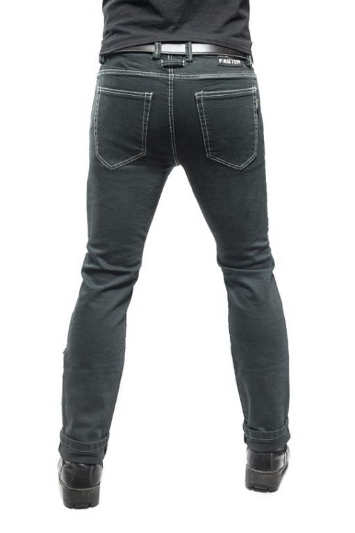 Мотоджинсы Starks EF56 Python Slim fit Cordura Denim стрейч Чёрный