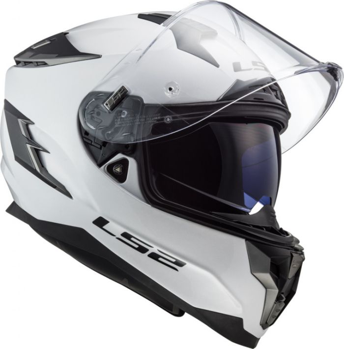 Шлем интеграл LS2 FF327 Challenger Solid, Gloss White