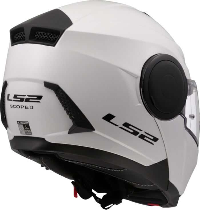 Мотошлем LS2 FF902 SCOPE II Solid Белый
