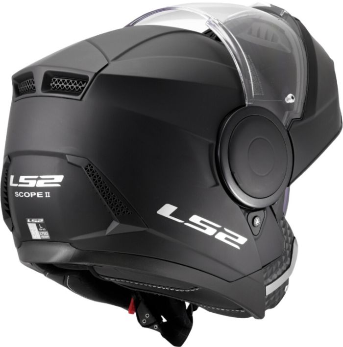 Мотошлем LS2 FF902 SCOPE II Solid Черный матовый