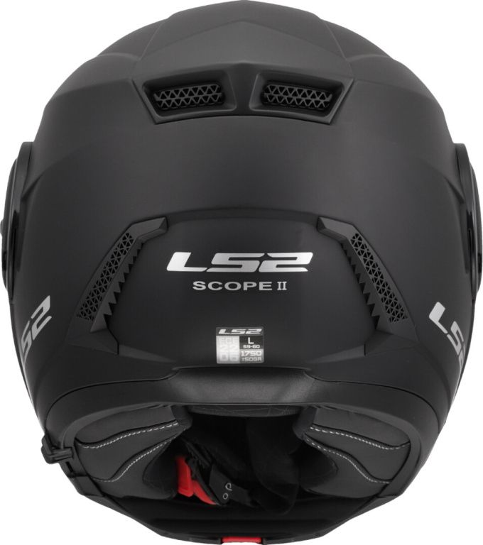 Мотошлем LS2 FF902 SCOPE II Solid Черный матовый