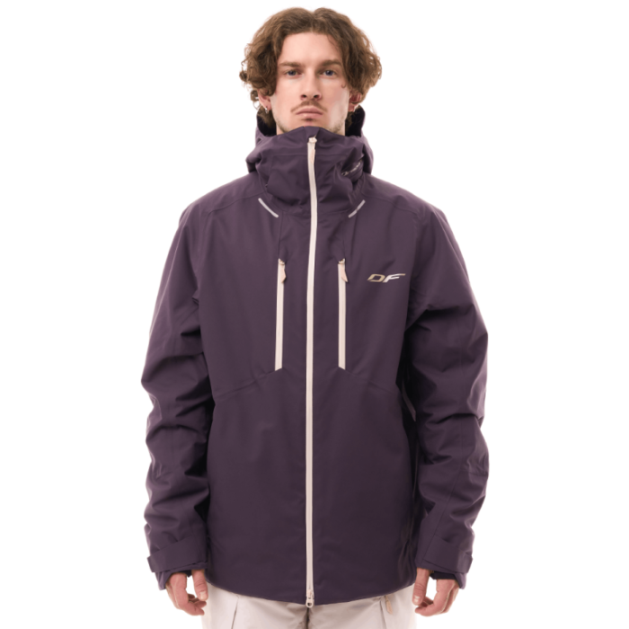 Куртка горнолыжная утепленная Dragonfly Gravity Man Plum