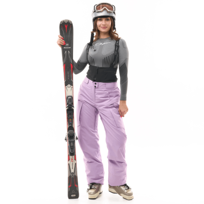 Штаны горнолыжные утепленные Dragonfly Gravity Woman 2024 Purple