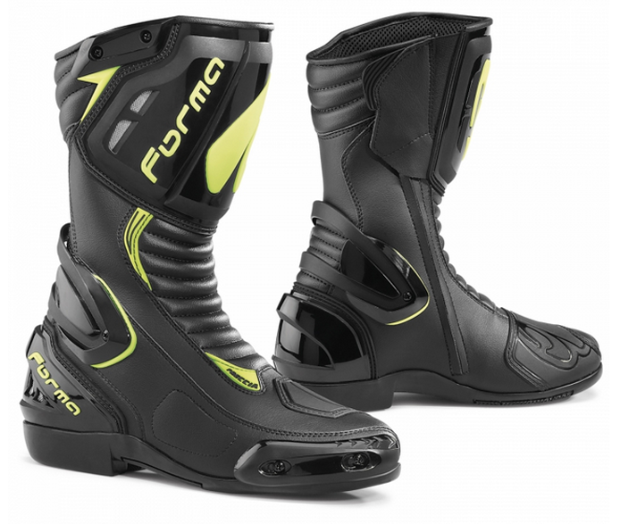 Спортивные мотоботы Forma Freccia Black/ Yel.fluo
