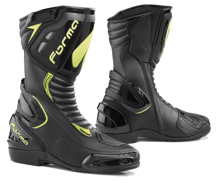 Спортивные мотоботы Forma Freccia Black/ Yel.fluo