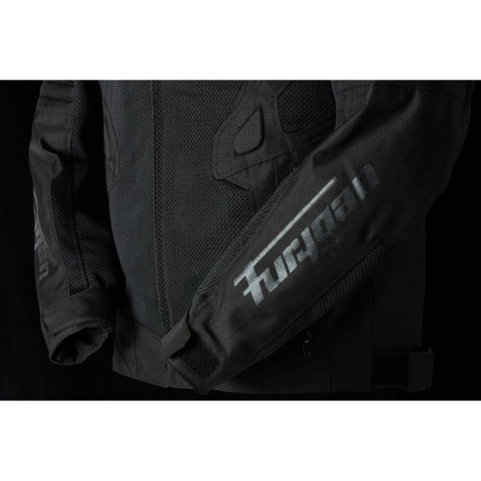 Мотокуртка FURYGAN Atom Vented Evo Черный/Черный
