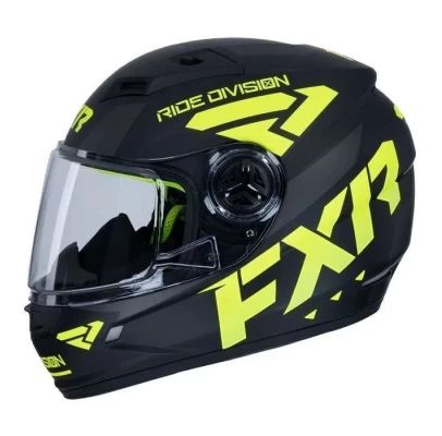 Шлем FXR NITRO YOUTH CORE HELMET 22 Black/Hi-Vis