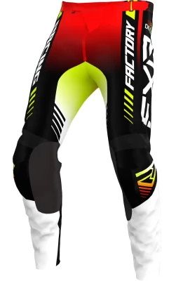 Мотоштаны детские FXR Youth Clutch Pro MX 23 Black/White/HiVis