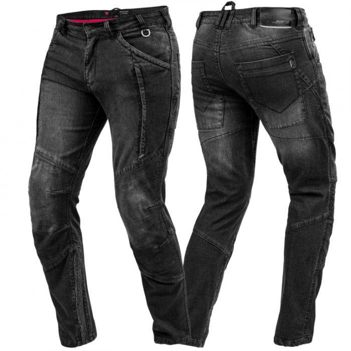 Мотоджинсы Shima Ghost Black