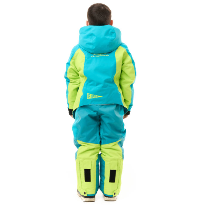 Зимний утепленный комбинезон Dragonfly GRAVITY Junior Dark Green - Lime