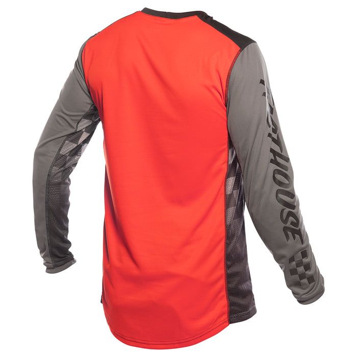 Джерси Fasthouse Grindhouse Grey-Red