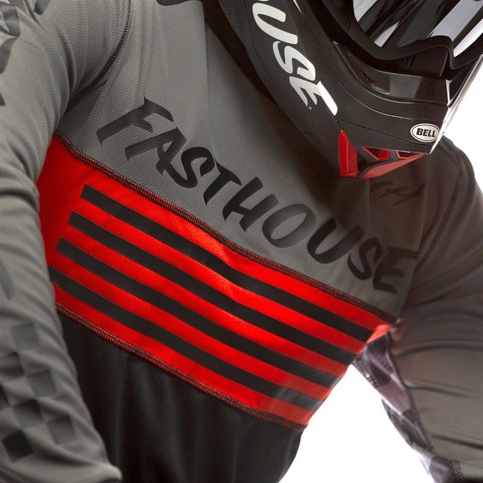 Джерси Fasthouse Grindhouse Grey-Red