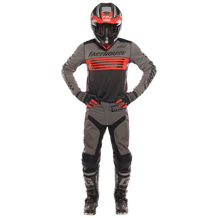 Джерси Fasthouse Grindhouse Grey-Red