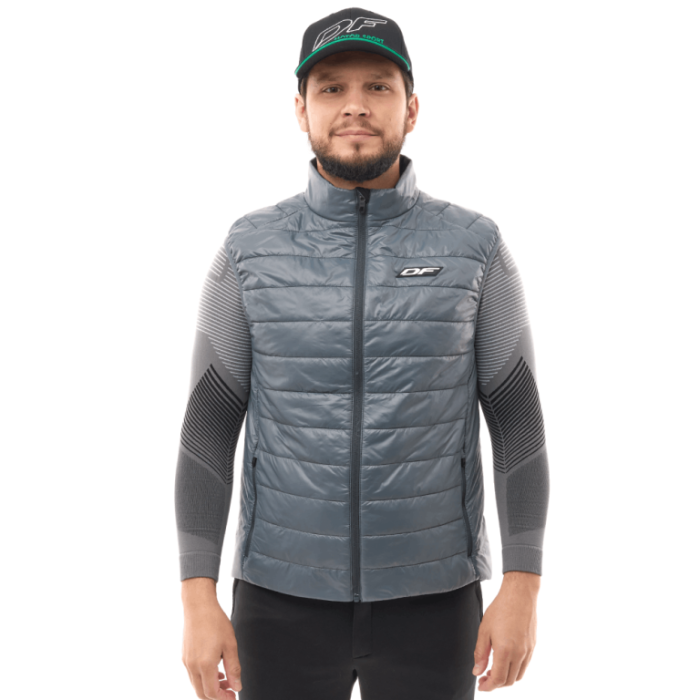 Жилет утеплённый Dragonfly VEST 200 Grey 2025