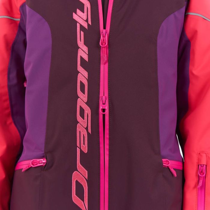 Зимний утепленный комбинезон Dragonfly GRAVITY for Teen Purple - Brown 2024