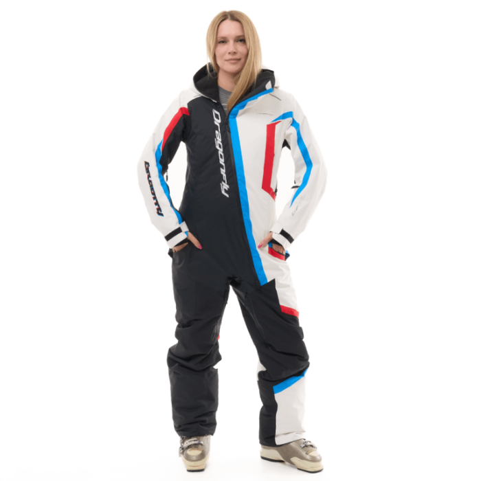 Комбинезон Dragonfly Gravity Woman White Snow - Black