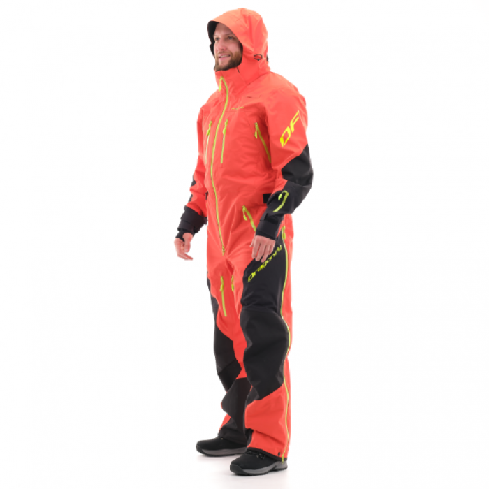 Снегоходный комбинезон Dragonfly SuperLight 3L MAN Red-Yellow