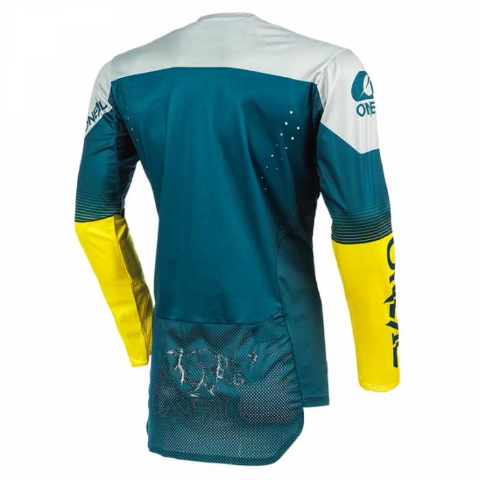 Джерси Oneal Flow Hardwear Surge синий/желтый