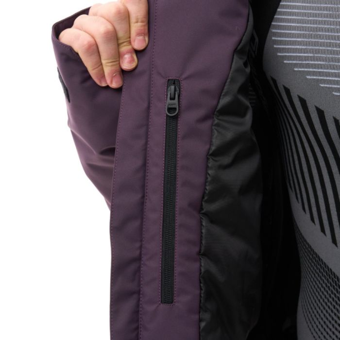 Куртка горнолыжная утепленная Dragonfly Gravity Man Plum