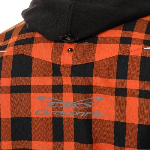 Dragonfly Моторубашка Streetfighter Orange с защитой 2024
