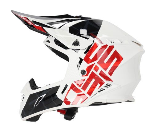 Мотошлем кроссовый Acerbis X-Track 22-06 Black/White