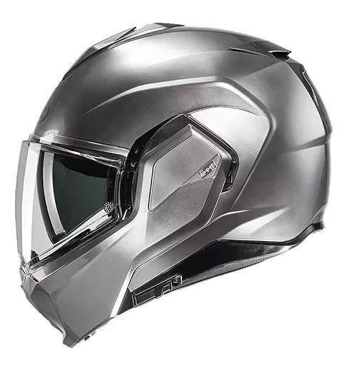 Шлем модуляр HJC i100 HYPE SILVER