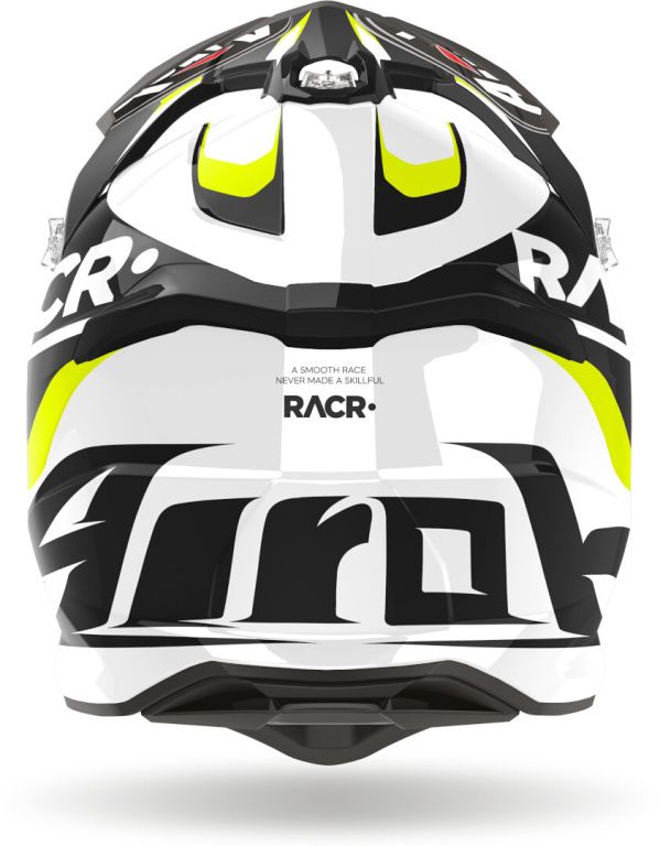 Шлем кроссовый Airoh Strycker Racr Gloss